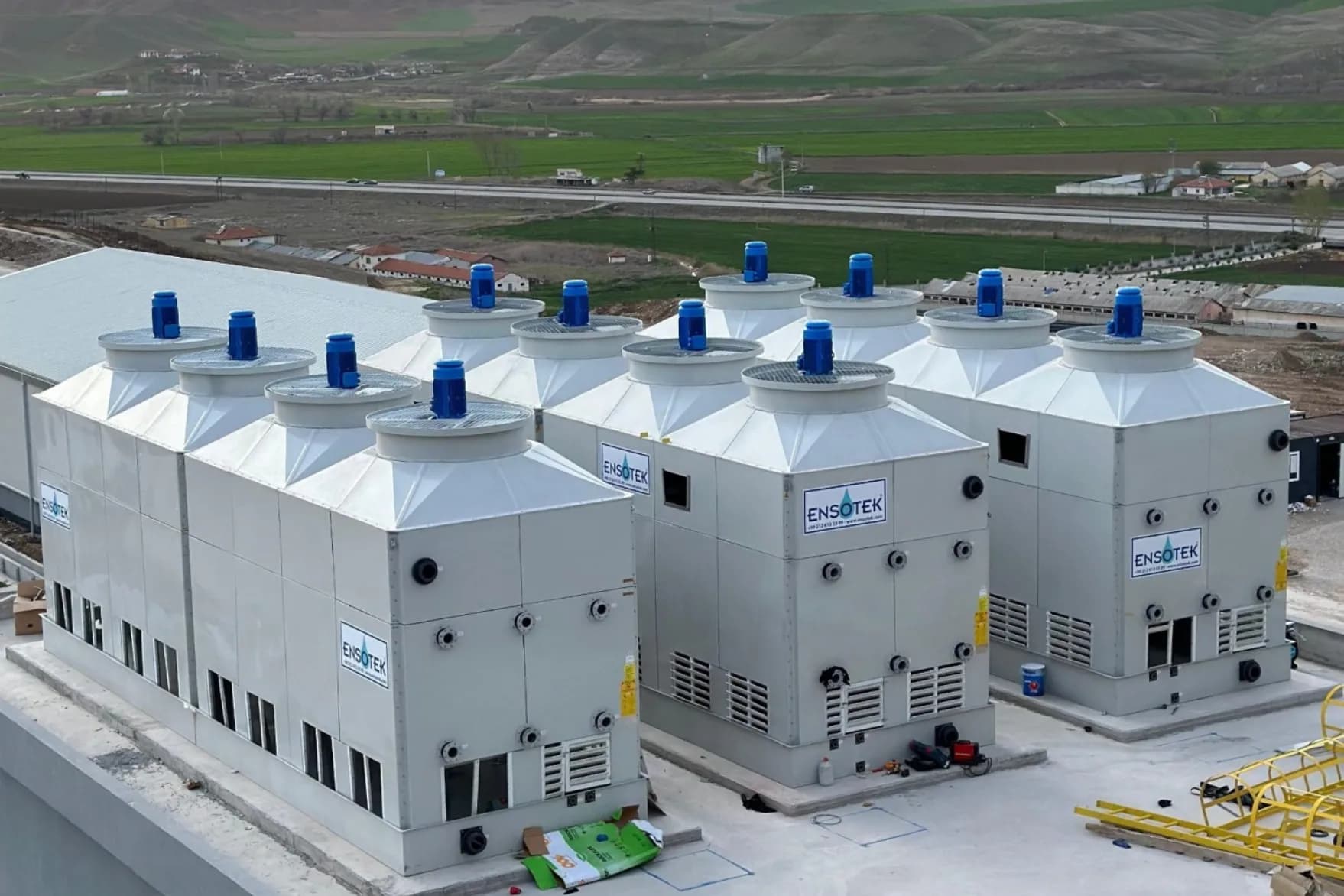 Cooling tower spare parts and components supply