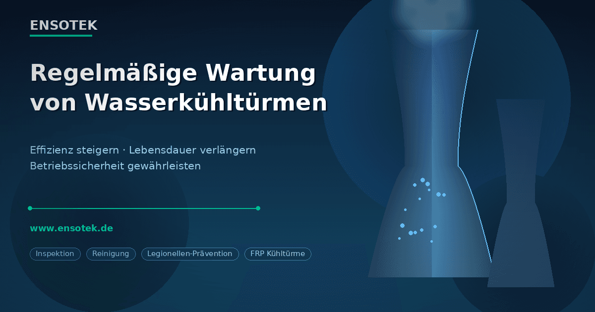 Wartungsleitfaden – Wasserkuehlturm-Anlage